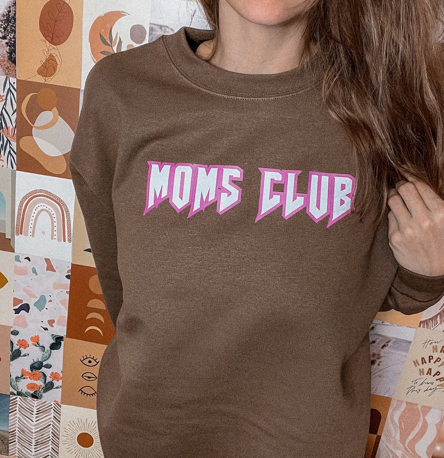 Mama Sweatshirt, Retro Mama Sweatshirt, Trendy Mama Crewneck, Baby Shower Gift, Gift for Mom, Valentines Day Gift for Her, Mom Life Sweater